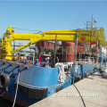 1T30M Marine Telescopic Boom Cargo Crane Deck Deck